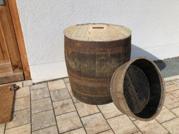 Preview: Holzfass 150 Liter,  2/3 von 190 Liter Whiskyfass